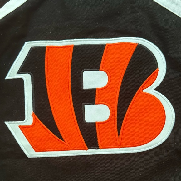 Men's G-III Sports Black Cincinnati Bengals Full-Snap Jacket - Picture 7 of 8